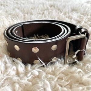 Miu Miu studded leather belt